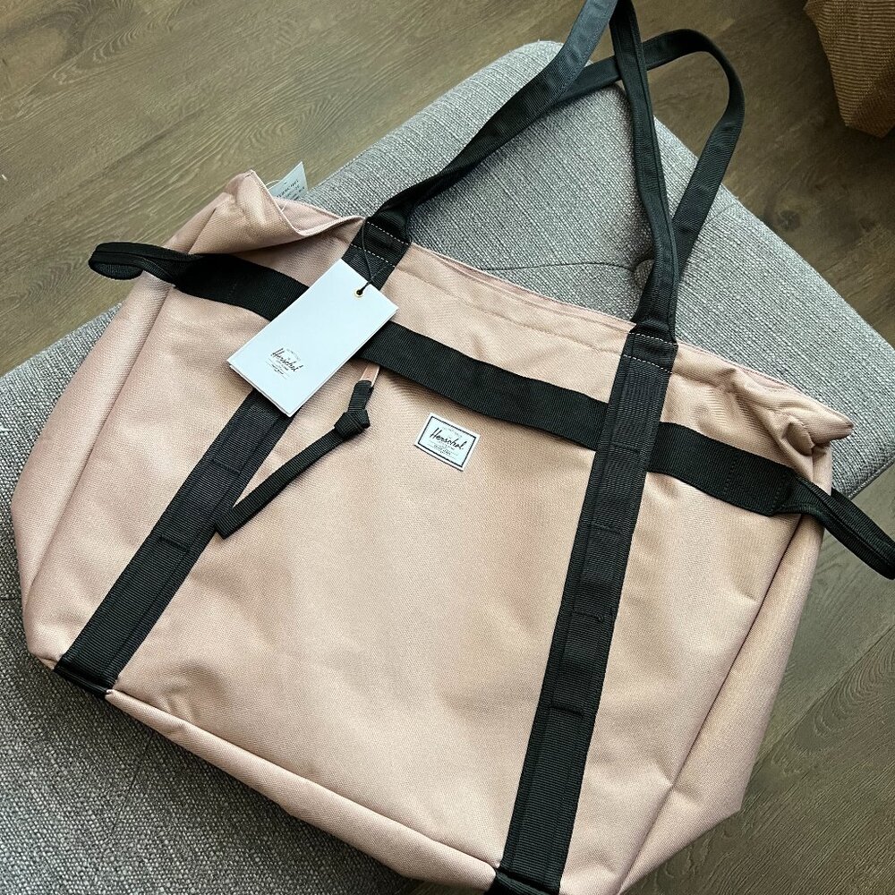 Herschel Alexander Large Zip Tote Bag